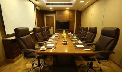 Resolute 1, a boardroom for eight